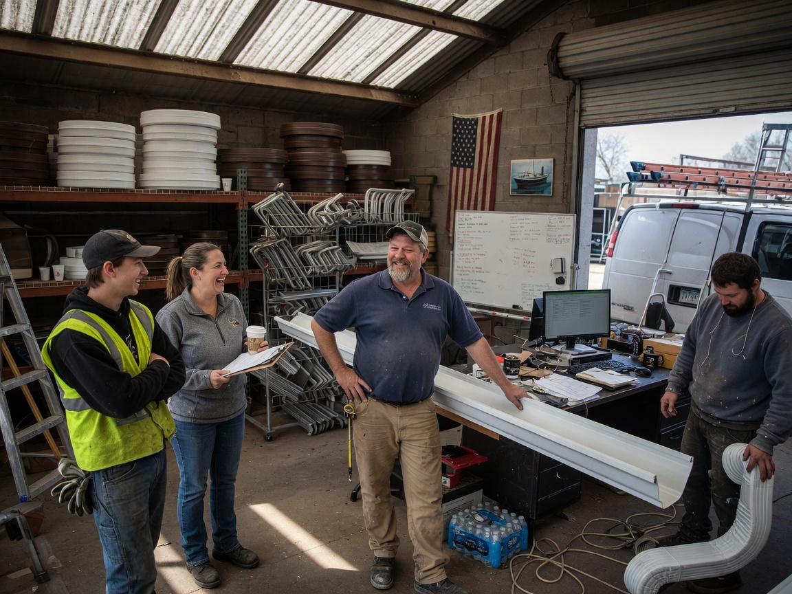 The Eden Prairie Gutter Installers team