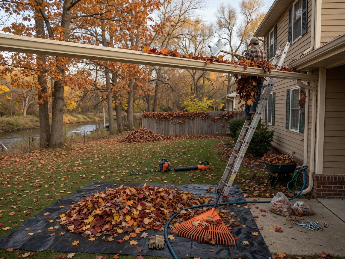 Fall Leaf Cleanup Steps For Eden Prairie Homes Near Purgatory Creek