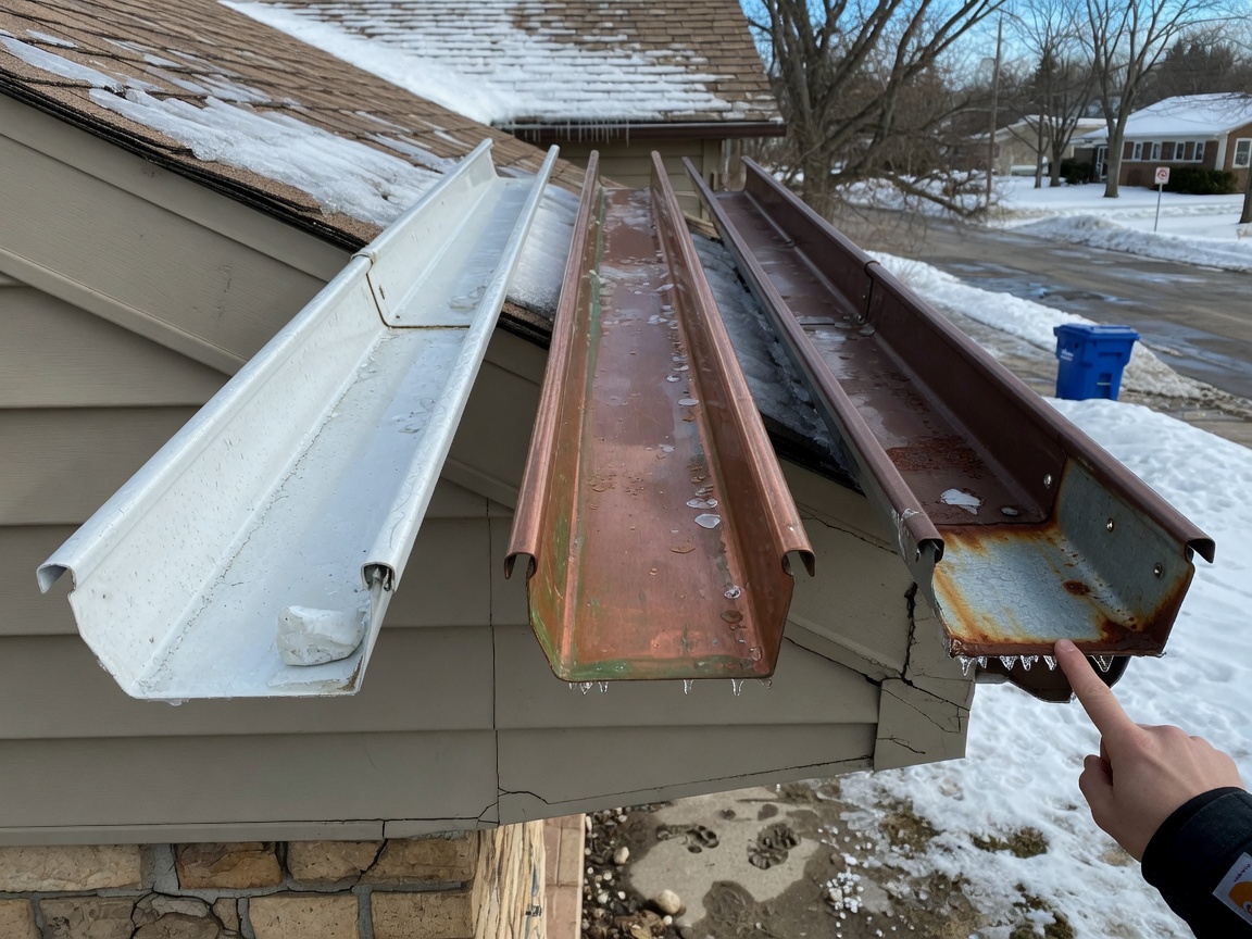 Gutter Material Choices For Minnesota Freeze Thaw Conditions
