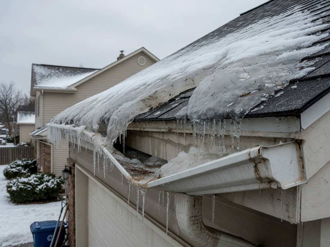 How Ice Dams Affect Gutters In Eden Prairie Winters